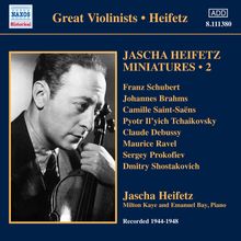 Jascha Heifetz - Miniaturen Vol.2, CD