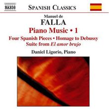 Manuel de Falla (1876-1946): Klavierwerke Vol.1, CD