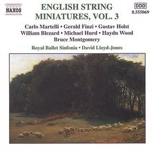 English String Miniatures 3, CD