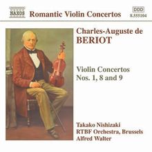 Charles-Auguste de Beriot (1802-1870): Violinkonzerte Nr.1,8,9, CD