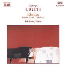 György Ligeti (1923-2006): Etüden für Klavier Heft 1 & 2, CD