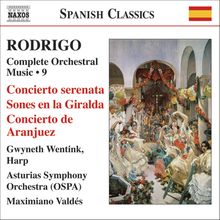 Joaquin Rodrigo (1902-1999): Orchesterwerke Vol.9, CD