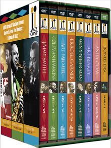 Jazz Icons Series 4 (Box-Set), 8 DVDs