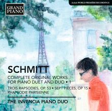 Florent Schmitt (1870-1958): Sämtliche Werke für 2 Klaviere & Klavier 4-händig, CD