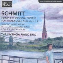 Florent Schmitt (1870-1958): Sämtliche Werke für 2 Klaviere & Klavier 4-händig Vol.2, CD