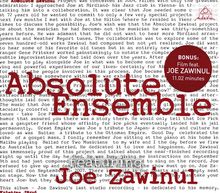 Absolute Ensemble feat. Joe Zawinul: Absolute Zawinul, CD