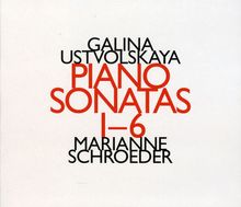 Galina Ustvolskaya (1919-2007): Klaviersonaten Nr.1-6, CD