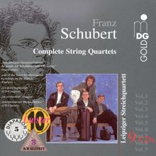 Franz Schubert (1797-1828): Sämtliche Streichquartette, 9 CDs