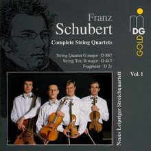 Franz Schubert (1797-1828): Sämtliche Streichquartette Vol.1, CD
