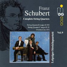 Franz Schubert (1797-1828): Sämtliche Streichquartette Vol.9, CD