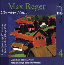 Max Reger (1873-1916): Klavierquartett op.133, CD