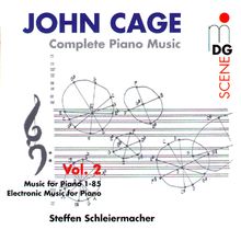 John Cage (1912-1992): Sämtliche Klavierwerke Vol. 2, 2 CDs