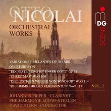 Otto Nicolai (1810-1849): Orchesterwerke Vol.2, CD