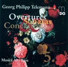 Georg Philipp Telemann (1681-1767): Konzerte & Kammermusik Vol.5, CD