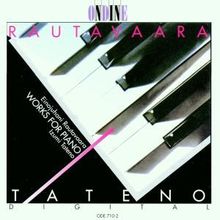 Einojuhani Rautavaara (geb. 1928): Klavierwerke, CD