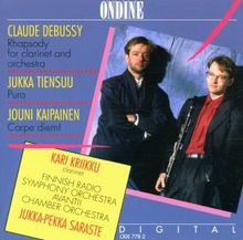 Jukka Tiensuu (geb. 1948): Puro für Klarinette & Orchester, CD