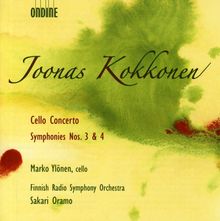 Joonas Kokkonen (1921-1996): Symphonien Nr.3 & 4, CD