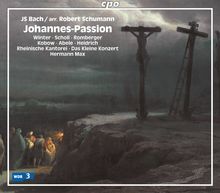 Johann Sebastian Bach (1685-1750): Johannes-Passion (Bearbeitung von Robert Schumann), 2 SACDs