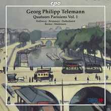 Georg Philipp Telemann (1681-1767): Pariser Quartette Vol. 1, CD
