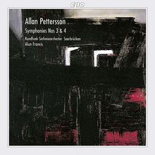 Allan Pettersson (1911-1980): Symphonien Nr.3 & 4, CD
