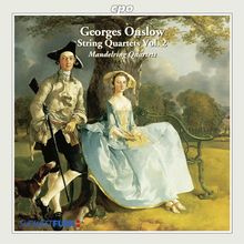 Georges Onslow (1784-1852): Streichquart.op.4,1;op.10,1;op.46,3, CD