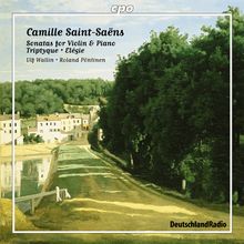 Camille Saint-Saens (1835-1921): Sonaten für Violine & Klavier Nr.1 & 2, CD