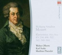 Wolfgang Amadeus Mozart (1756-1791): Klaviertrios Nr.1-5, 2 CDs