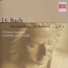 Johann Sebastian Bach (1685-1750): Brandenburgische Konzerte Nr.2,4,6, CD