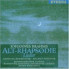 Johannes Brahms (1833-1897): Alt-Rhapsodie op.53, CD