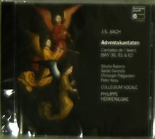 Johann Sebastian Bach (1685-1750): Kantaten BWV 36,61,62, CD