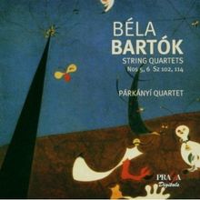 Bela Bartok (1881-1945): Streichquartette Nr.5 & 6, SACD