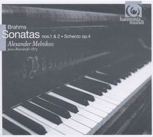 Johannes Brahms (1833-1897): Klaviersonaten Nr.1 & 2, CD