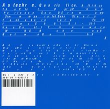 Autechre: Quaristice, CD