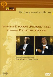 Wolfgang Amadeus Mozart (1756-1791): Symphonien Nr.38 & 39, DVD
