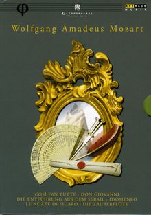 Wolfgang Amadeus Mozart (1756-1791): Mozart Glyndebourne-Collection, 6 DVDs