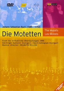 Johann Sebastian Bach (1685-1750): Motetten BWV 118,225-230,Anh.159 & 160,BWV deest, DVD