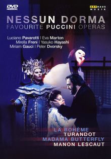 Nessun Dorma - Favourite Puccini Operas (Gesamtaufnahmen), 4 DVDs