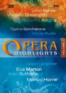 Opera Higlights Vol.1, DVD