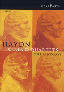 Joseph Haydn (1732-1809): Streichquartette Nr.32,35,39,43,57,58,79, 2 DVDs