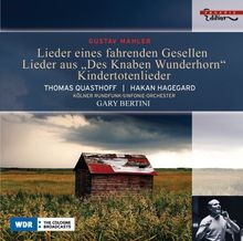Gustav Mahler (1860-1911): Lieder eines fahrenden Gesellen, CD