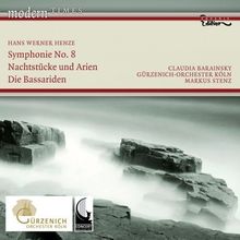 Hans Werner Henze (1926-2012): Symphonie Nr.8, CD