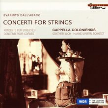Evaristo Felice dall' Abaco (1675-1742): Concerti für Streicher, CD