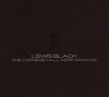 Lewis Black: Carnegie Hall Performance, CD