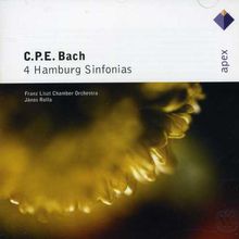 Carl Philipp Emanuel Bach (1714-1788): Symphonien Wq.182 Nr.1-3,5, CD