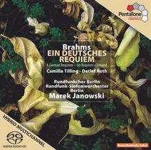 Johannes Brahms (1833-1897): Ein Deutsches Requiem op.45, SACD