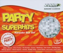 Various Artists: Party Superhits - Karaoke Box Set, 3 CDs