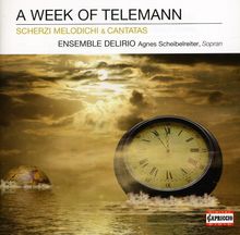 Georg Philipp Telemann (1681-1767): Kantaten & Scherzi Melodichi, CD