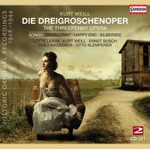 Kurt Weill (1900-1950): Die Dreigroschenoper (Historische Originalaufnahmen 1928-31), 2 CDs