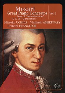 Wolfgang Amadeus Mozart (1756-1791): Die großen Klavierkonzerte Vol.1, DVD