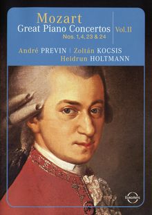 Wolfgang Amadeus Mozart (1756-1791): Die großen Klavierkonzerte Vol.2, DVD